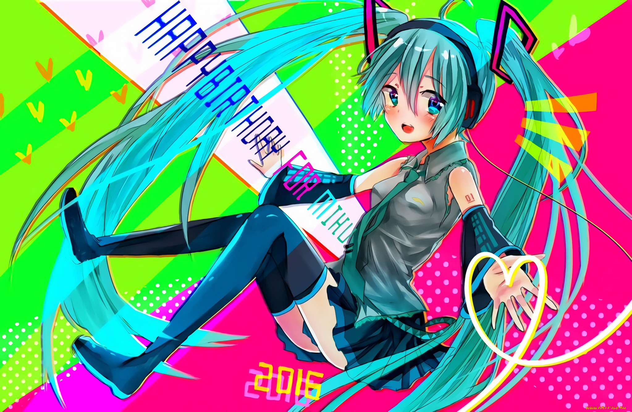 , vocaloid, hatsune, miku
